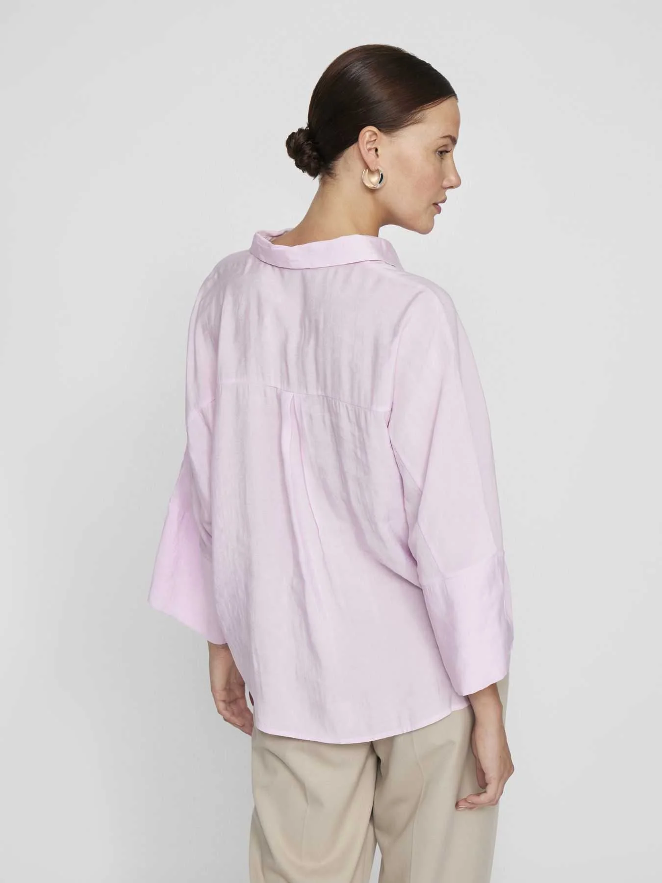 VILA - VIASPYN 3/4 LOOSE SHIRT VILA - VIASPYN 3/4 LOOSE SHIRT