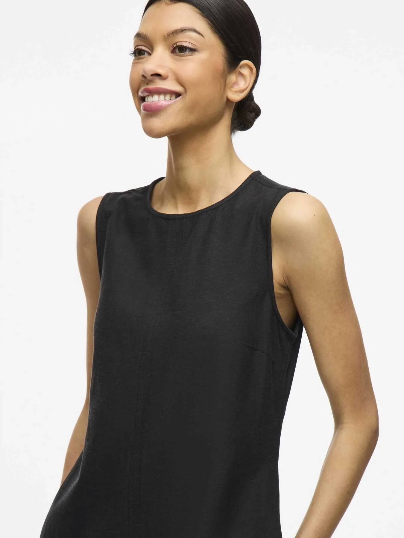 VILA - VIPRISILLA O-NECK S/L SHORT DRESS VILA - VIPRISILLA O-NECK S/L SHORT DRESS