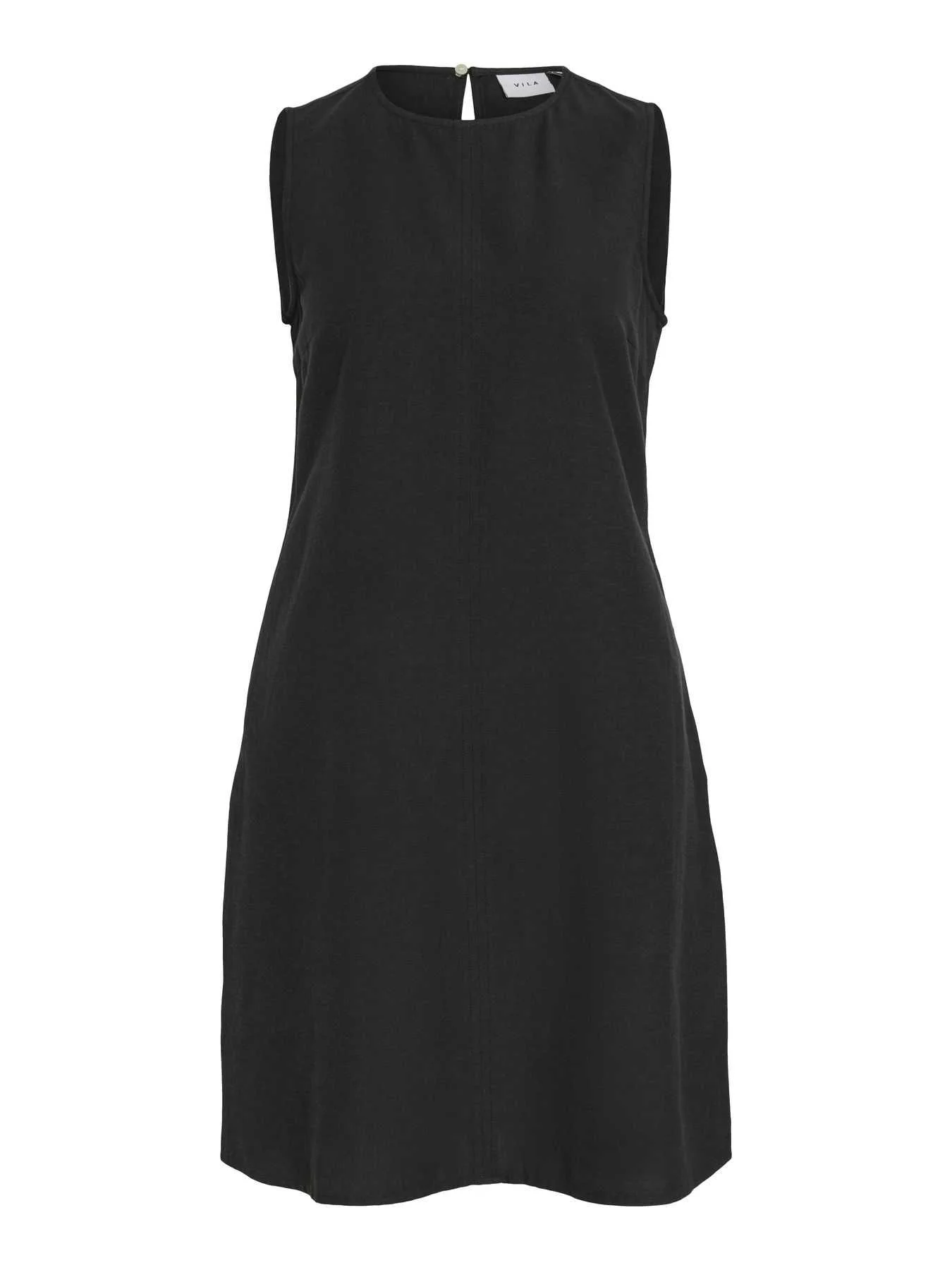 VILA - VIPRISILLA O-NECK S/L SHORT DRESS VILA - VIPRISILLA O-NECK S/L SHORT DRESS