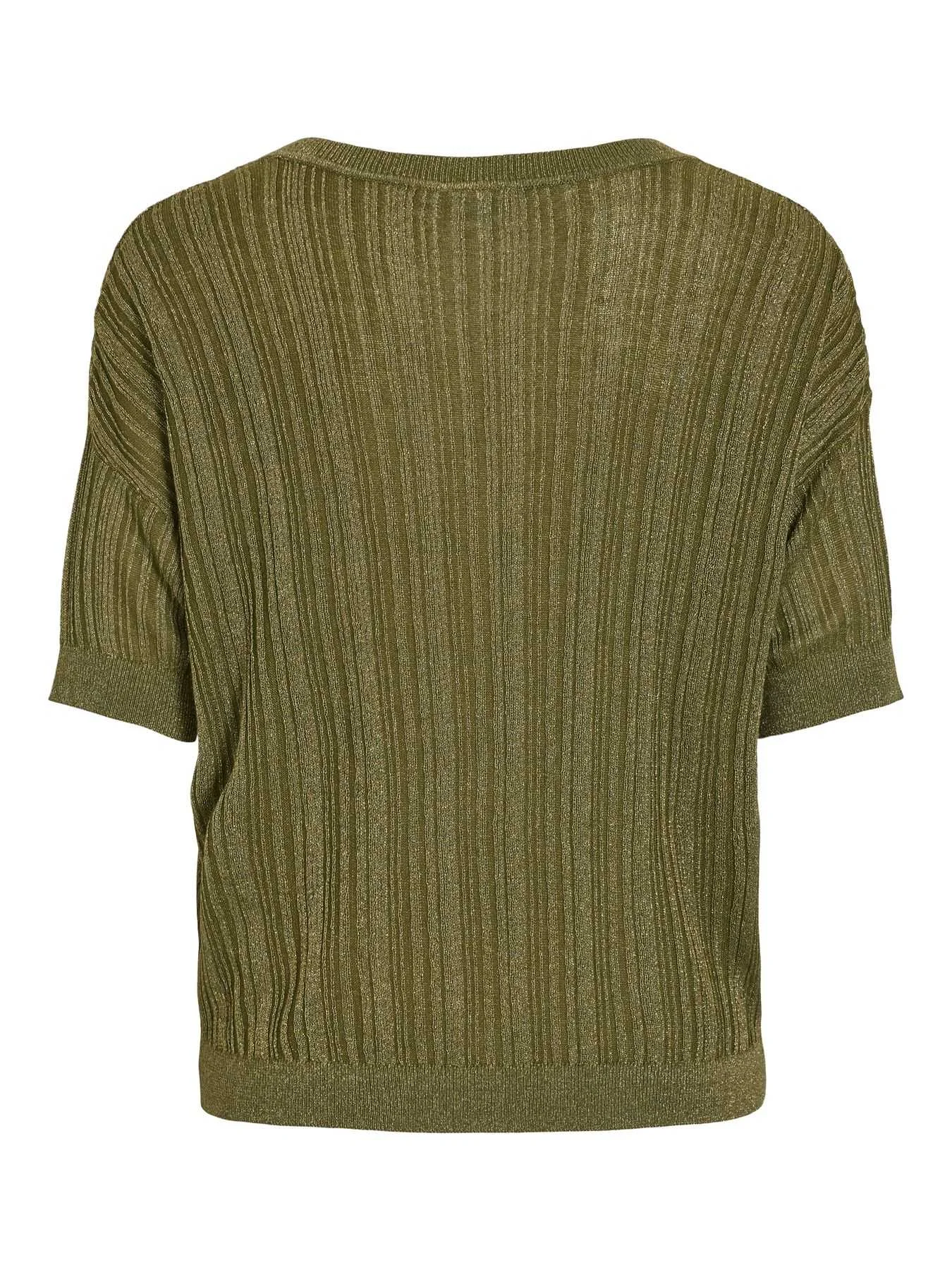 VILA - VISHEM V-NECK 2/4 GLITTER KNIT... VILA - VISHEM V-NECK 2/4 GLITTER KNIT...