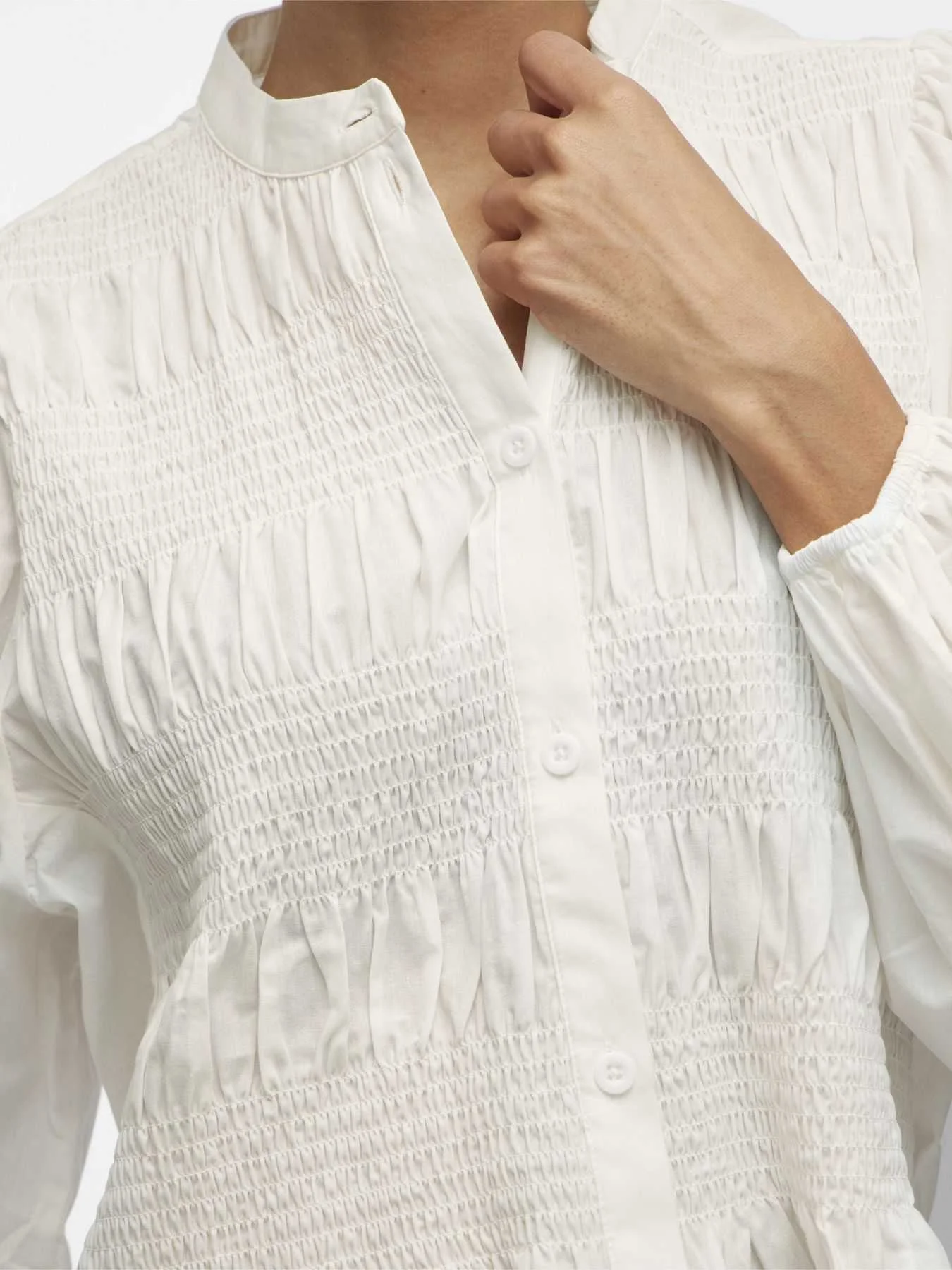 VILA - VISEFIKA L/S DETAIL SHIRT VILA - VISEFIKA L/S DETAIL SHIRT