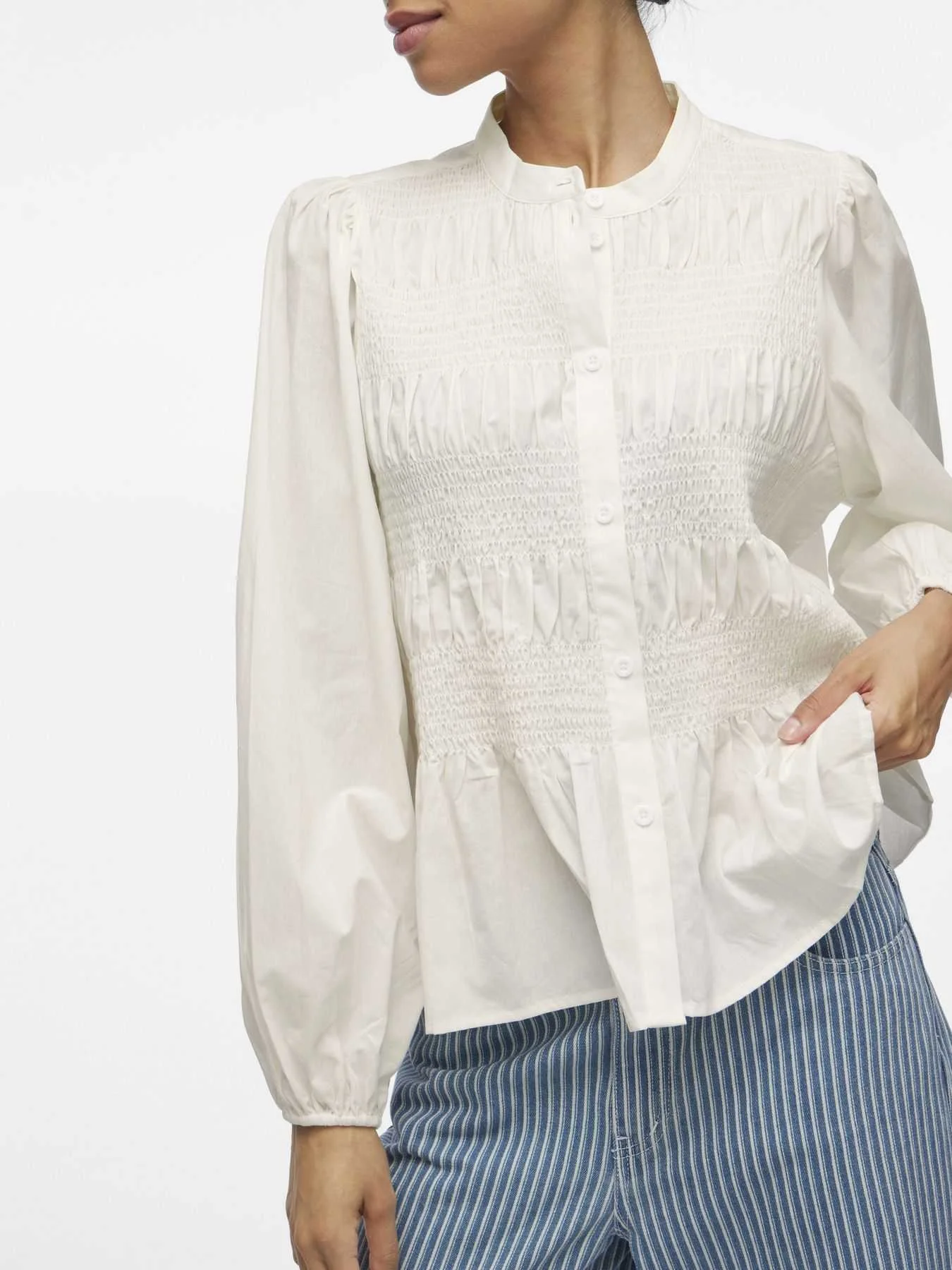 VILA - VISEFIKA L/S DETAIL SHIRT VILA - VISEFIKA L/S DETAIL SHIRT
