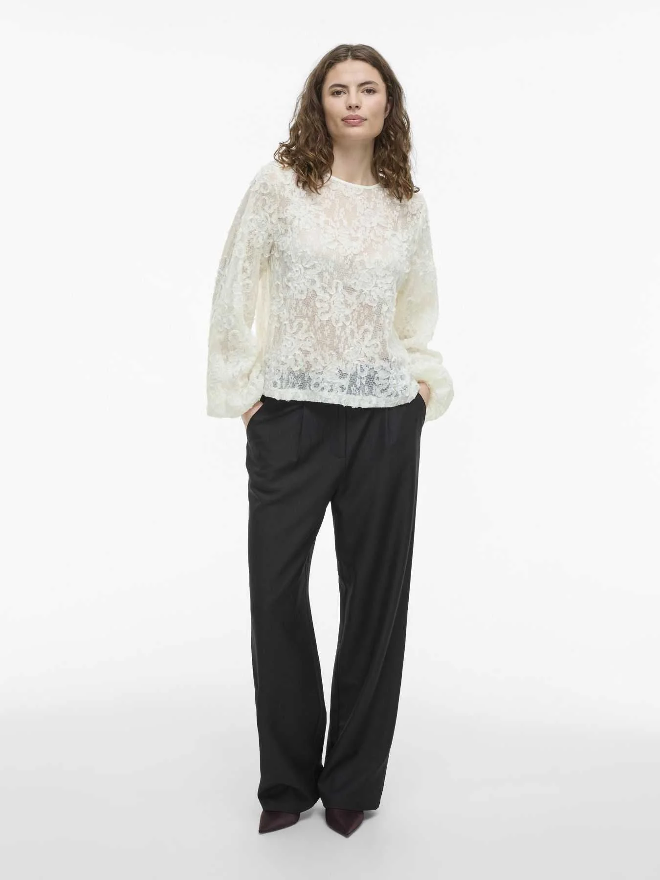 VILA - VIMIST L/S TOP VILA - VIMIST L/S TOP