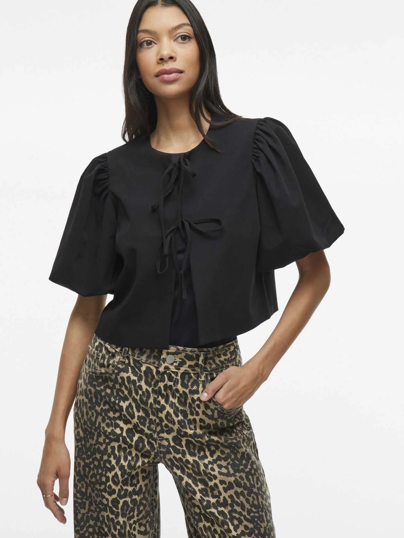 VILA - VIMARINA 2/4 SHORT BLAZER/TES VILA - VIMARINA 2/4 SHORT BLAZER/TES