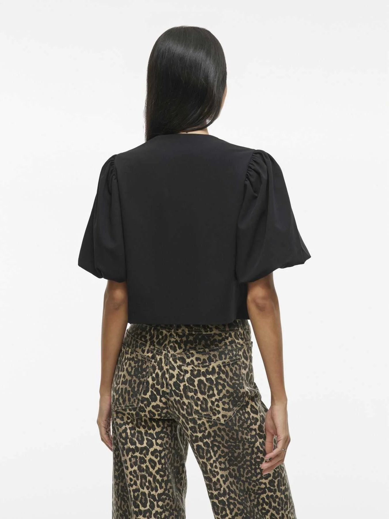 VILA - VIMARINA 2/4 SHORT BLAZER/TES VILA - VIMARINA 2/4 SHORT BLAZER/TES