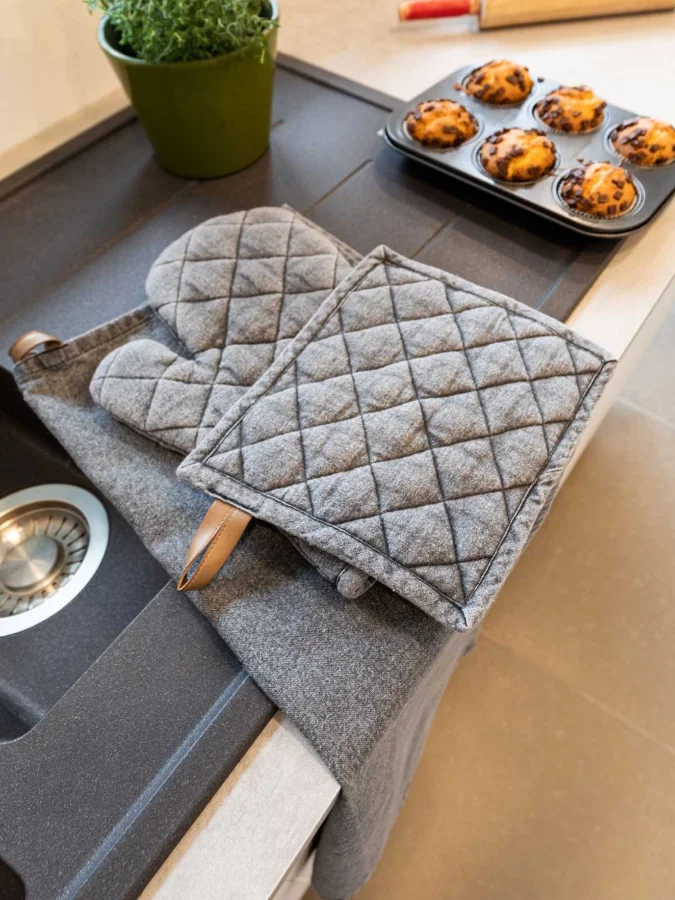 Tiseco - Potholder, Gray,... 2