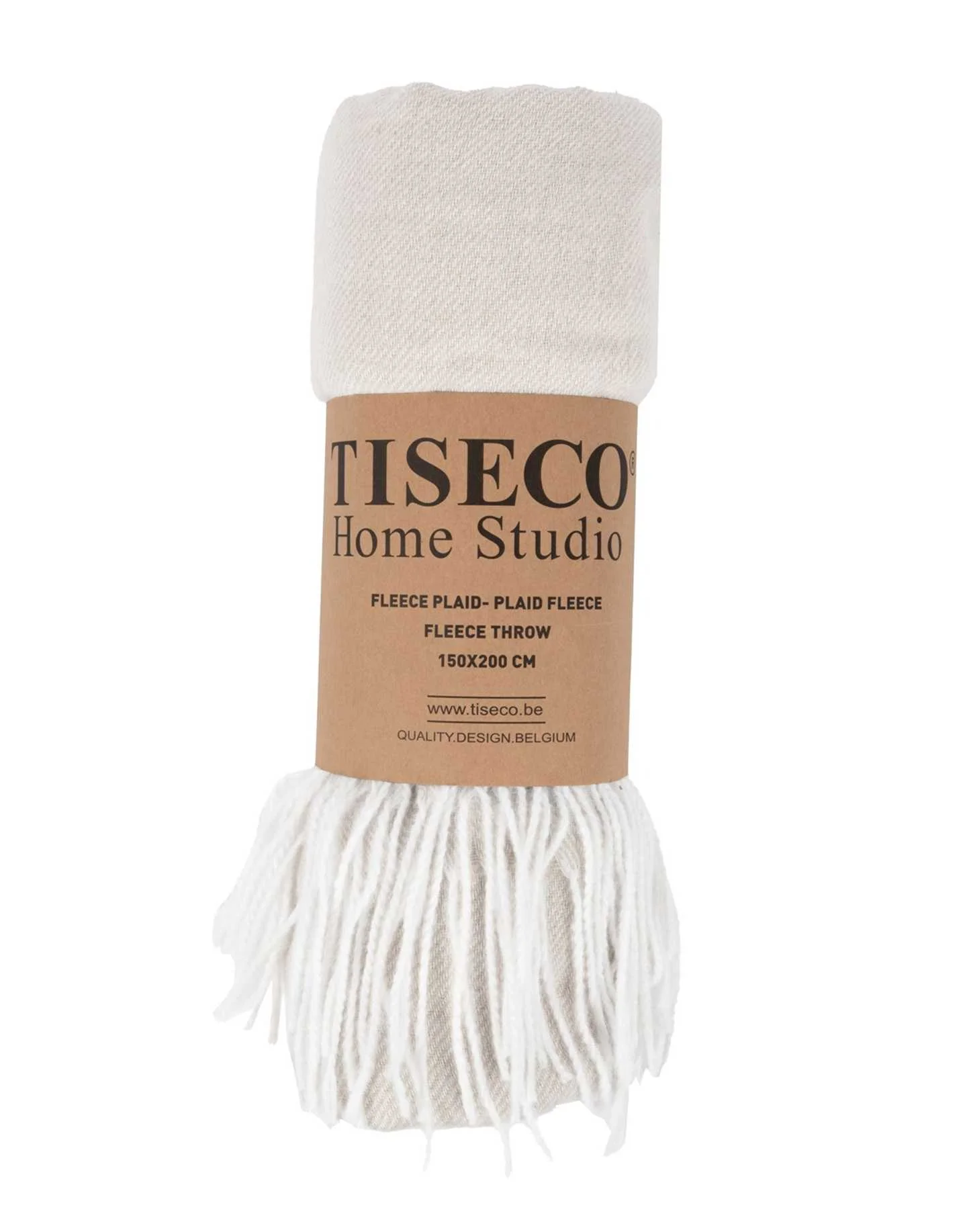 Tiseco - Beige Throw, Amalia, 150 x... Tiseco - Beige Throw, Amalia, 150 x...