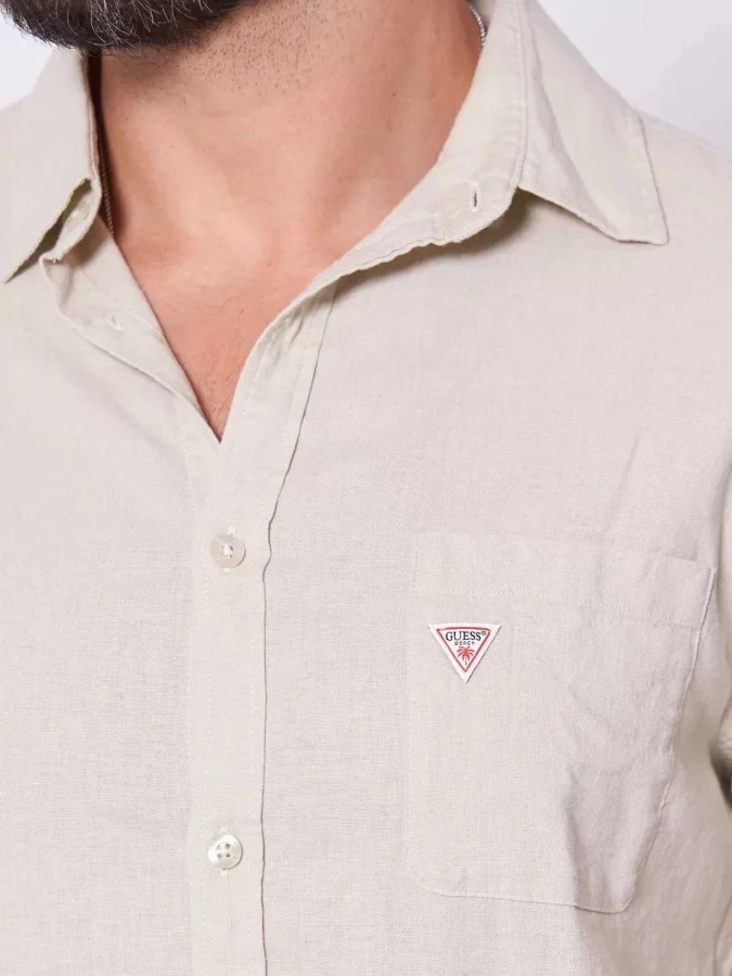 GUESS - LS ROLL-UP SHIRT 2