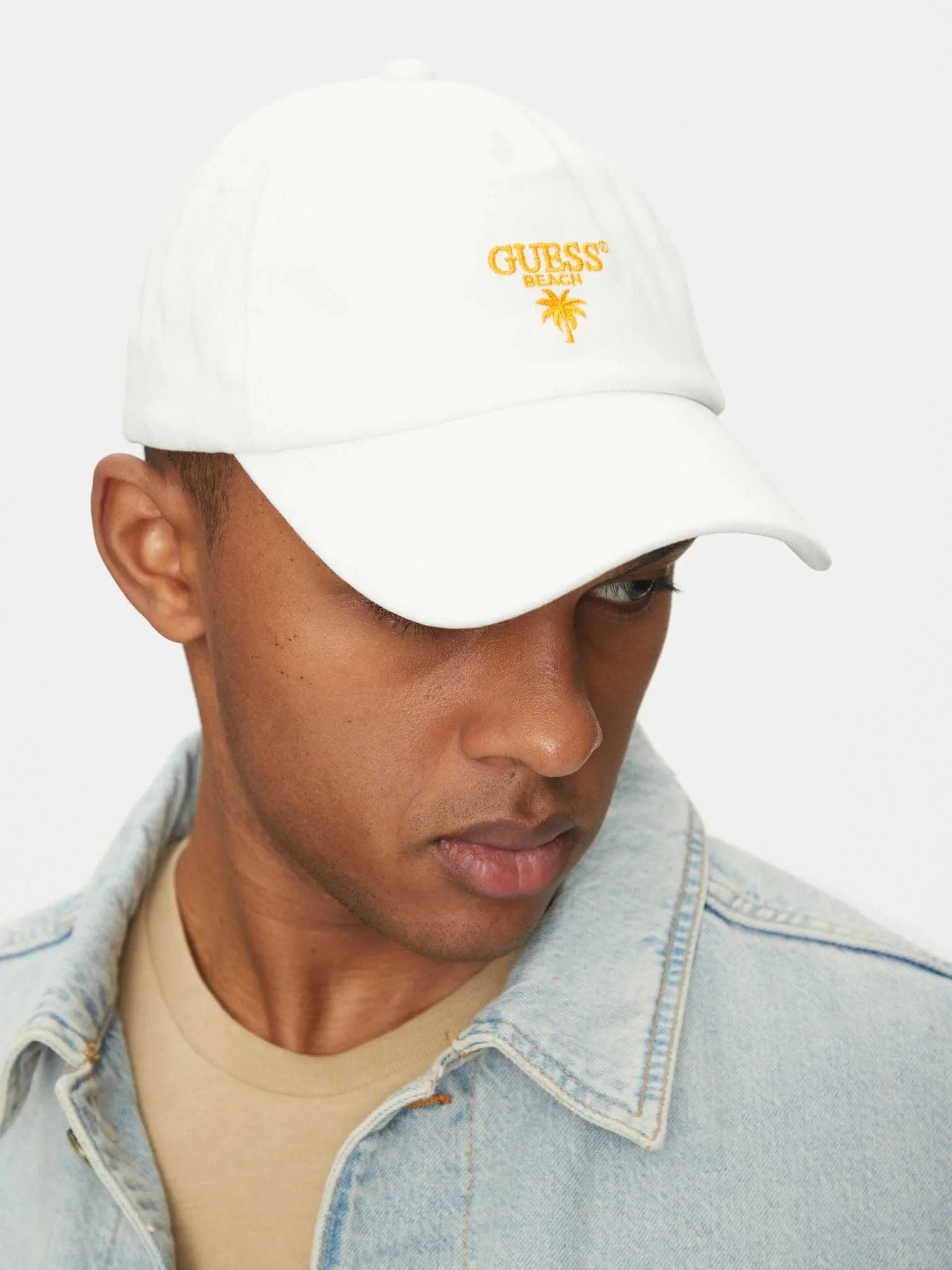 GUESS - PALM LOGO BASEBALL HAT GUESS - PALM LOGO BASEBALL HAT