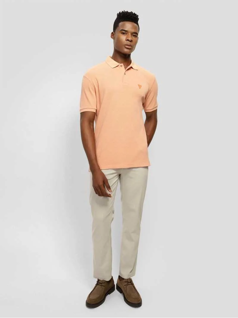 GUESS - WAFFLE TREATED SS POLO GUESS - WAFFLE TREATED SS POLO