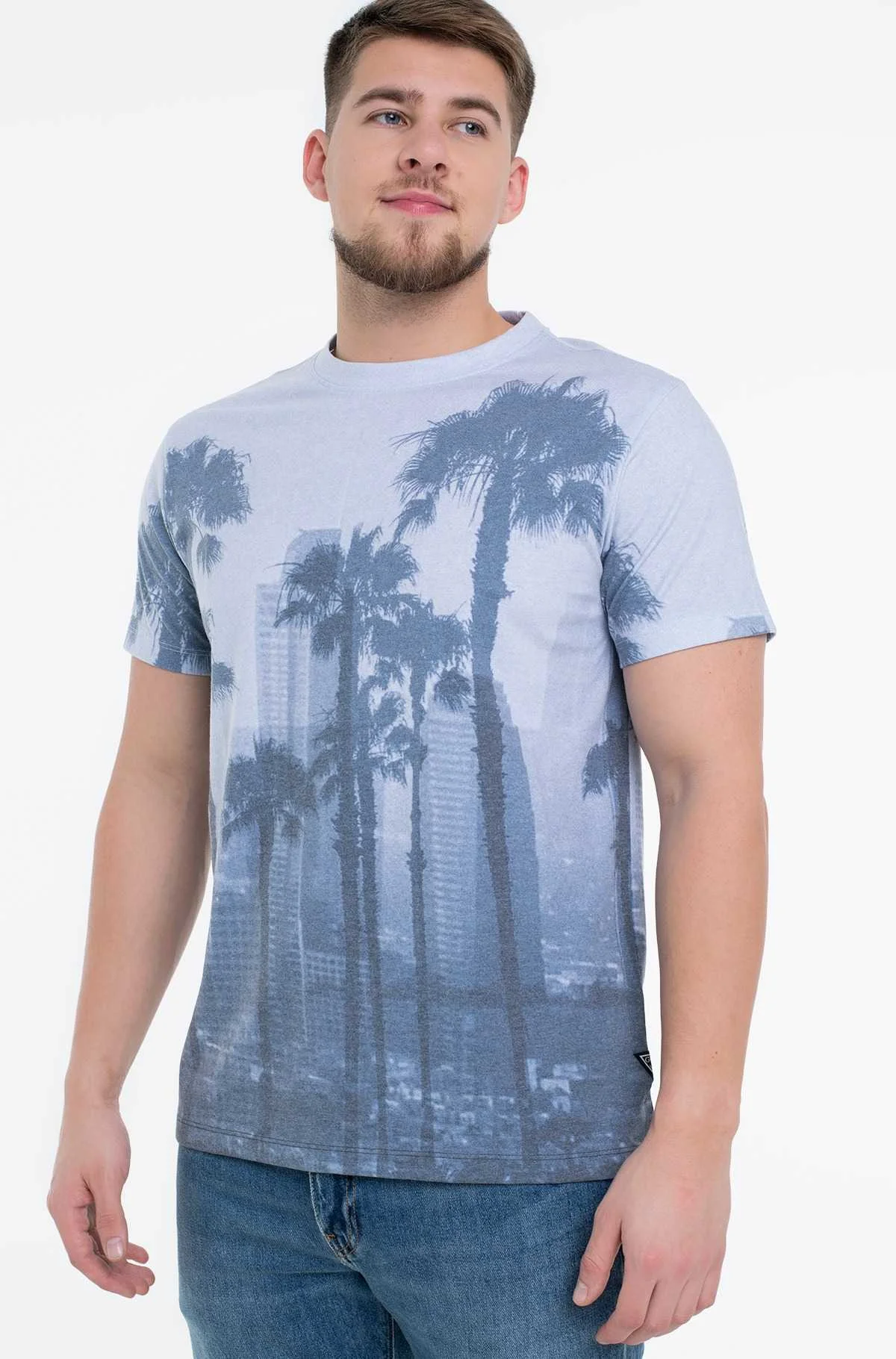 GUESS - SS CN PALM TEE GUESS - SS CN PALM TEE