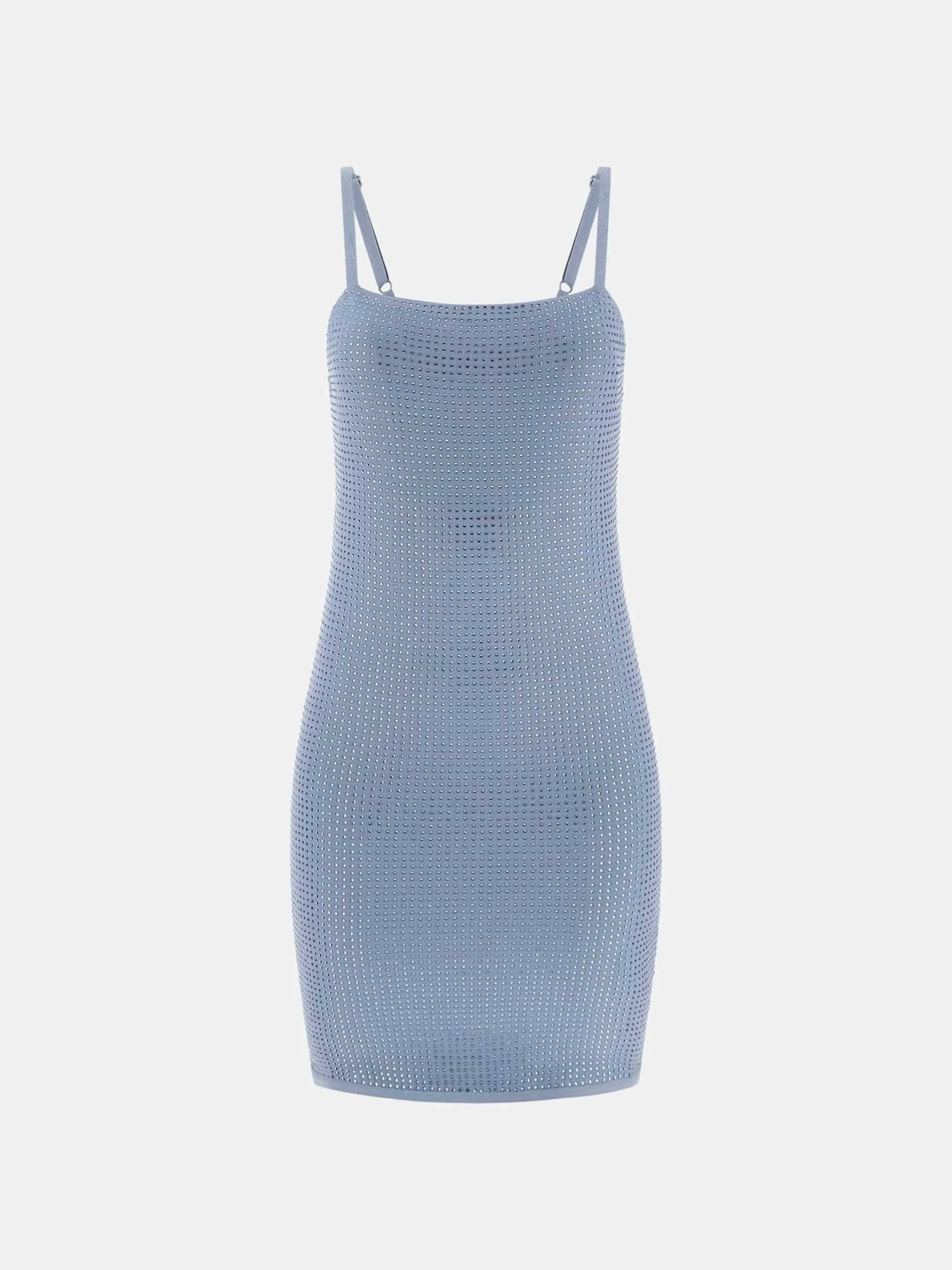 GUESS - KHLOE RHINESTONES DRESS SWTR GUESS - KHLOE RHINESTONES DRESS SWTR