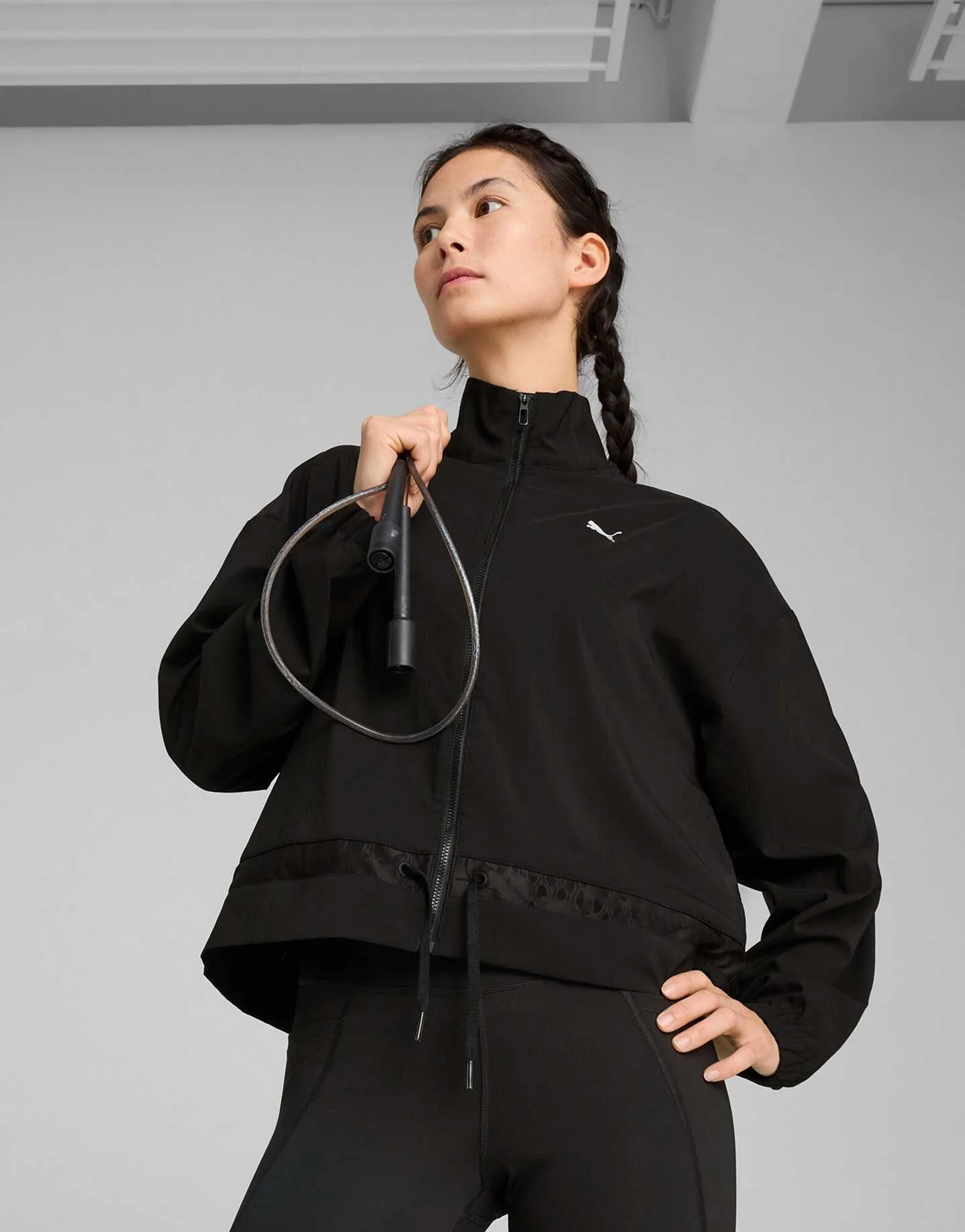 Puma - LACE WOVEN JACKET Puma - LACE WOVEN JACKET