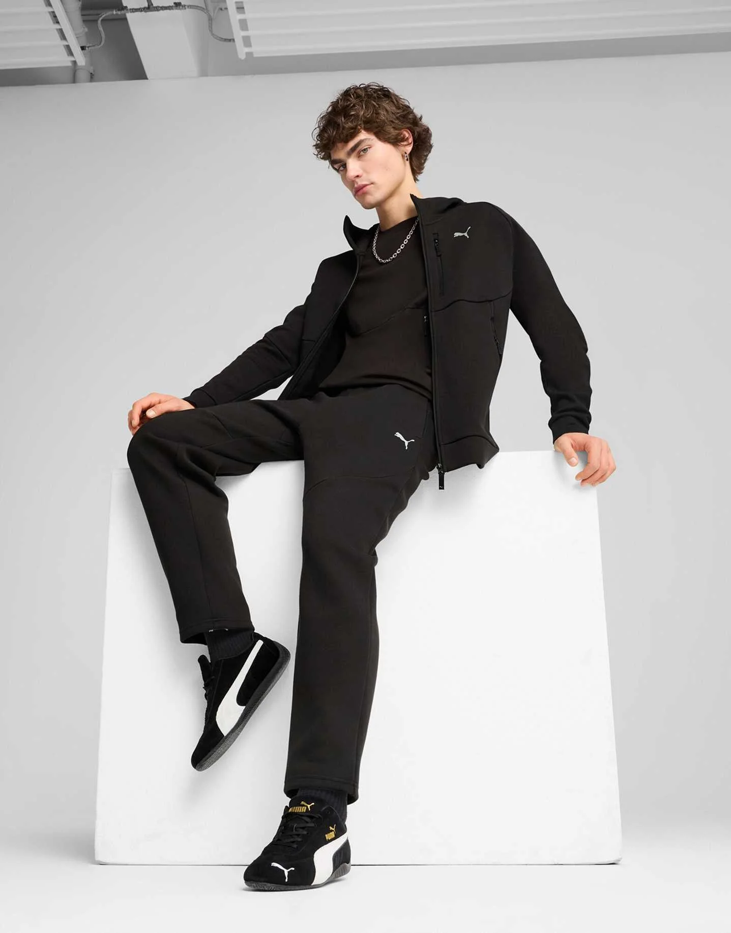 Puma - PUMATECH Full Zip Hoodie DK Puma - PUMATECH Full Zip Hoodie DK