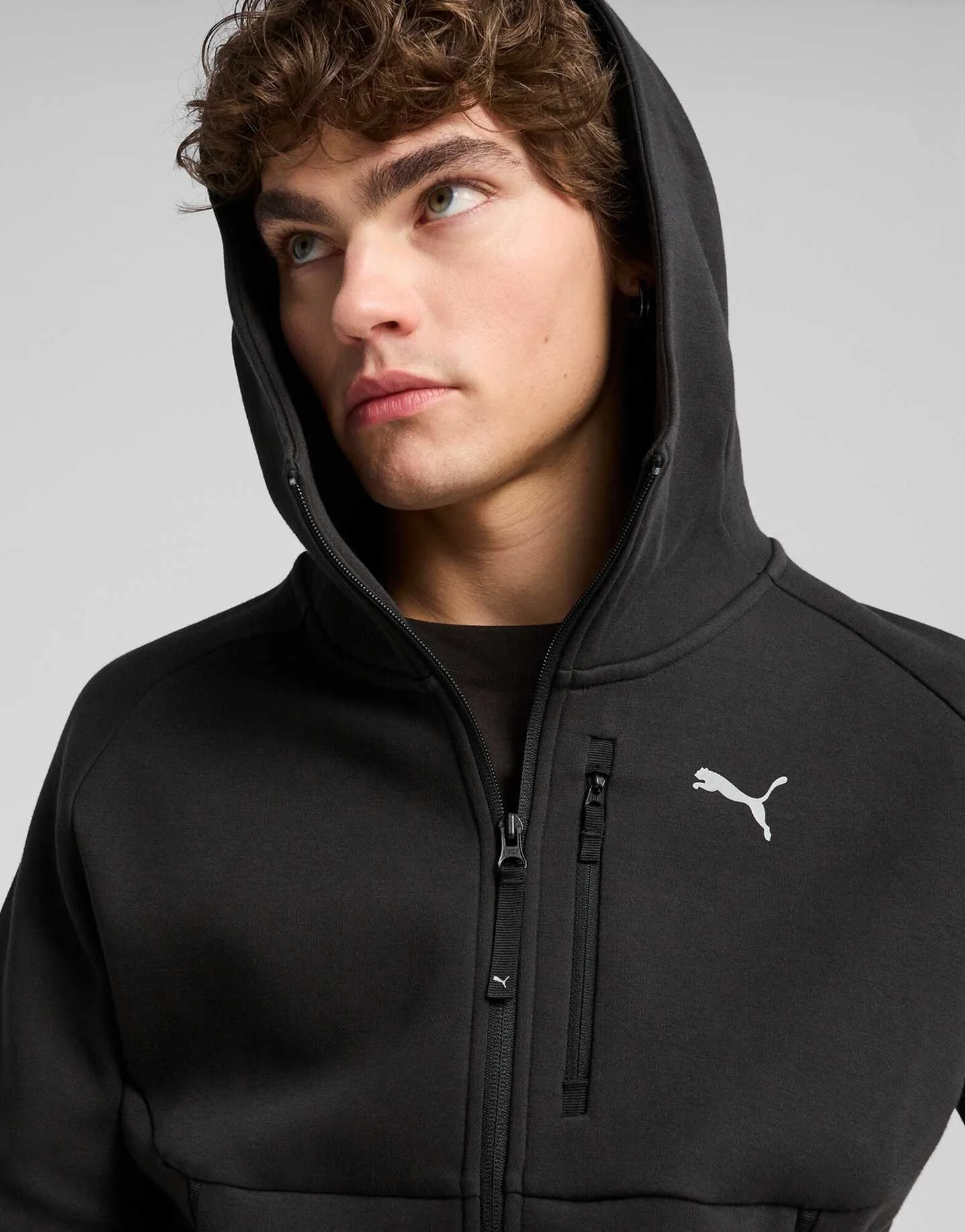 Puma - PUMATECH Full Zip Hoodie DK Puma - PUMATECH Full Zip Hoodie DK