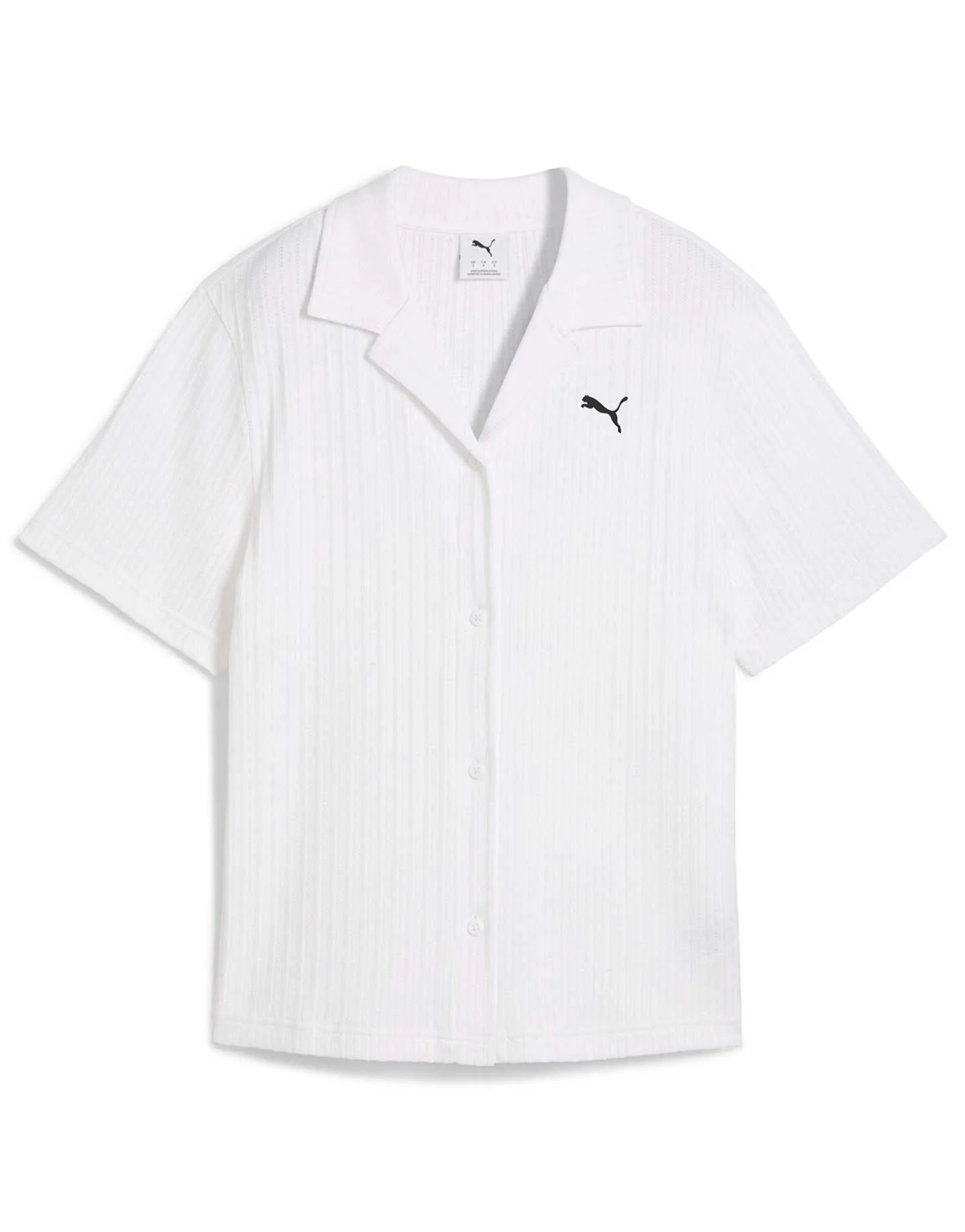 Puma - WARDROBE ESS Shirt Pointelle Puma - WARDROBE ESS Shirt Pointelle