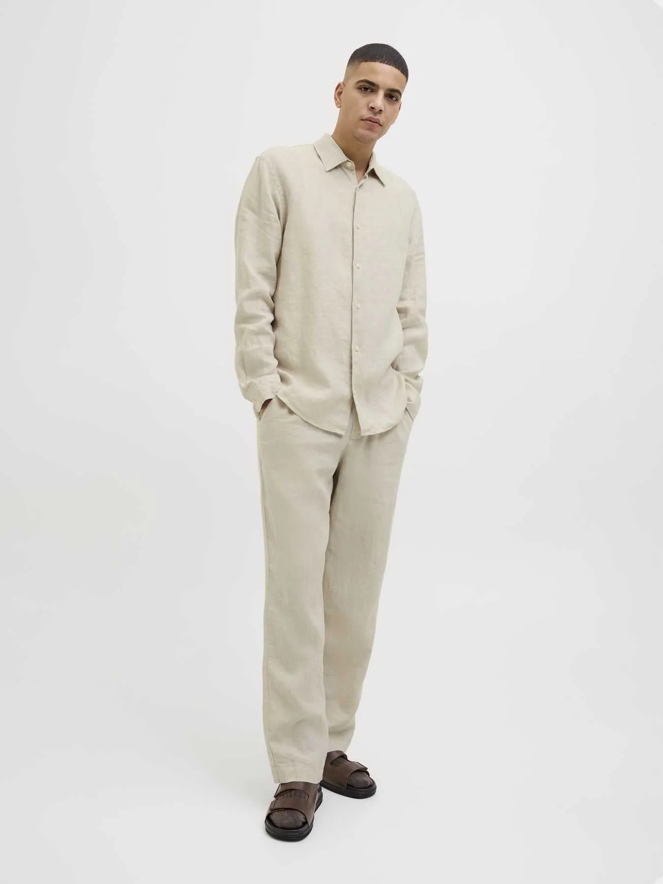 Jack&Jones - JPRCCLAWRENCE LINEN L/S... Jack&Jones - JPRCCLAWRENCE LINEN L/S...