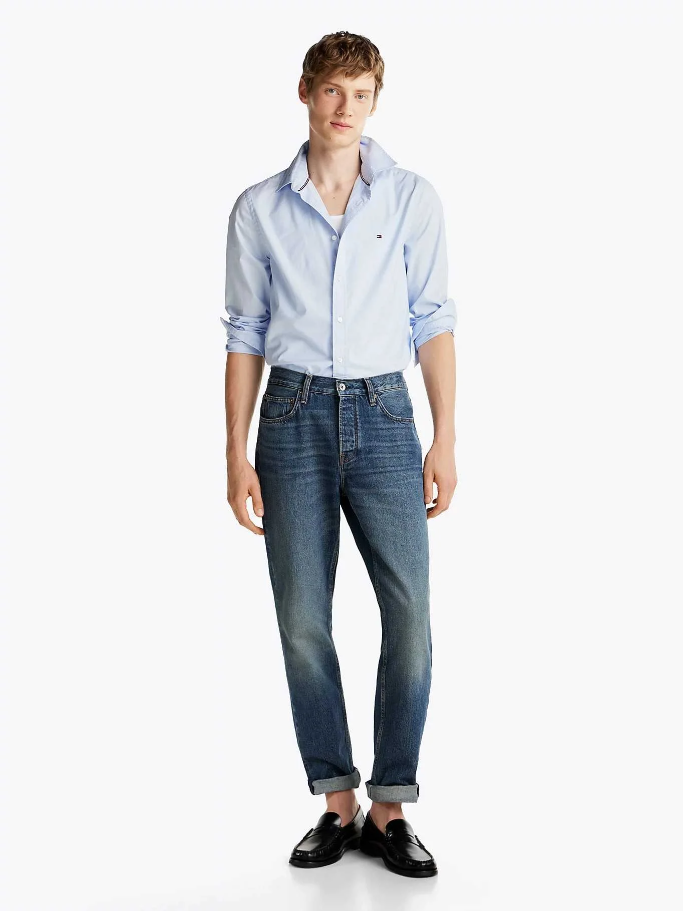 Tommy Hilfiger - FLEX POPLIN KENT... Tommy Hilfiger - FLEX POPLIN KENT...