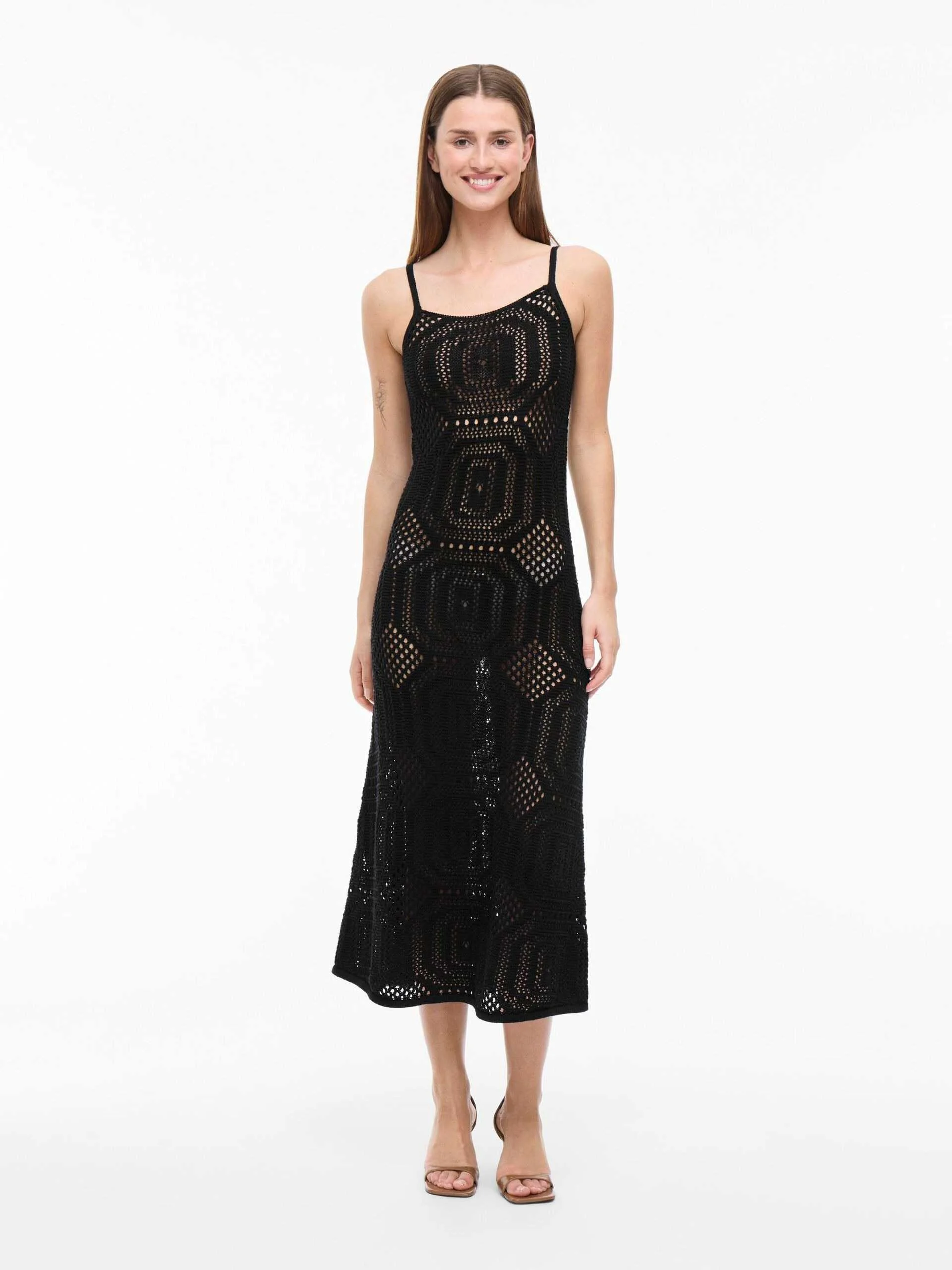 VILA - VIPAM S/L KNIT MIDI DRESS/BFS VILA - VIPAM S/L KNIT MIDI DRESS/BFS