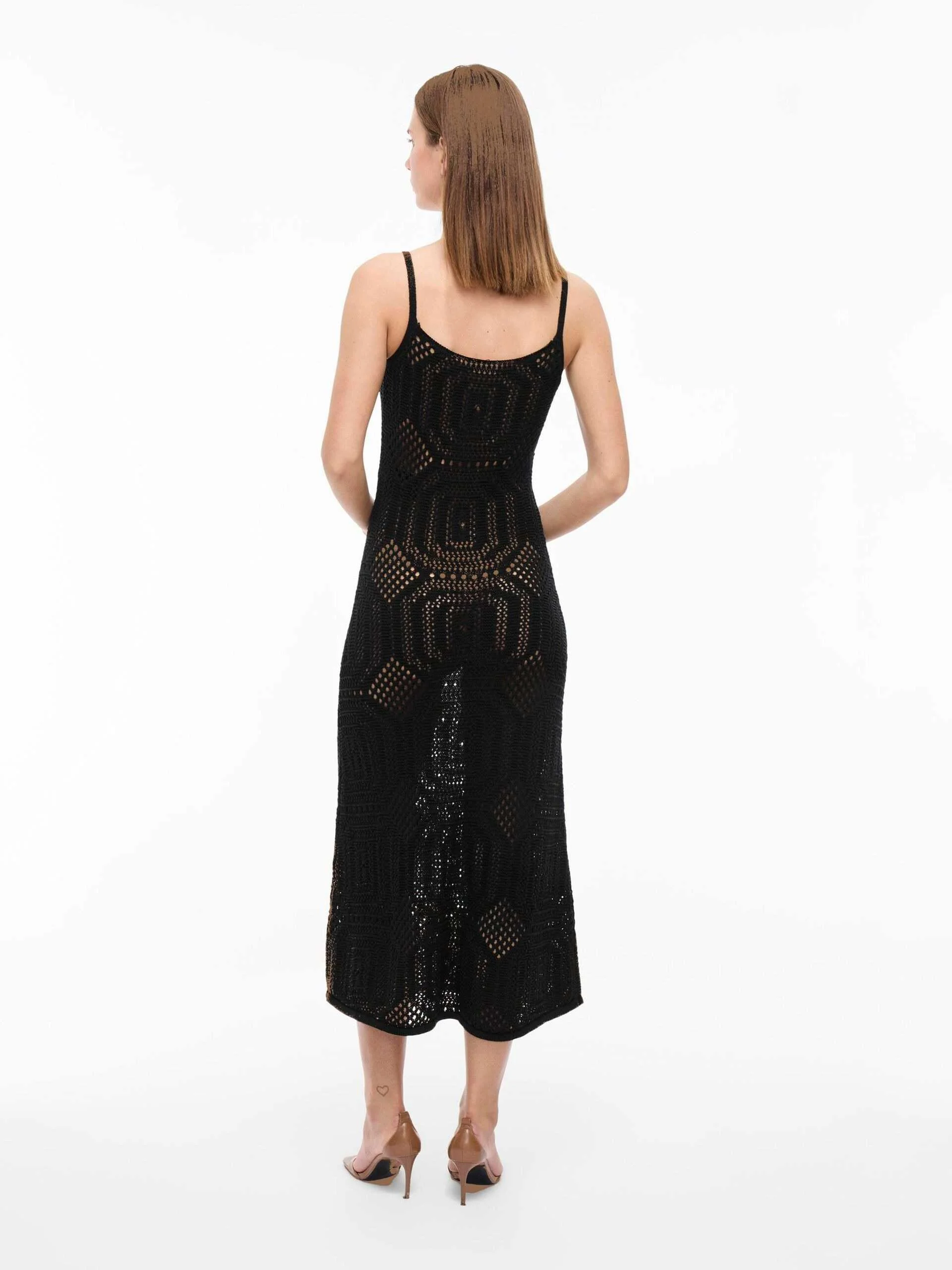 VILA - VIPAM S/L KNIT MIDI DRESS/BFS VILA - VIPAM S/L KNIT MIDI DRESS/BFS