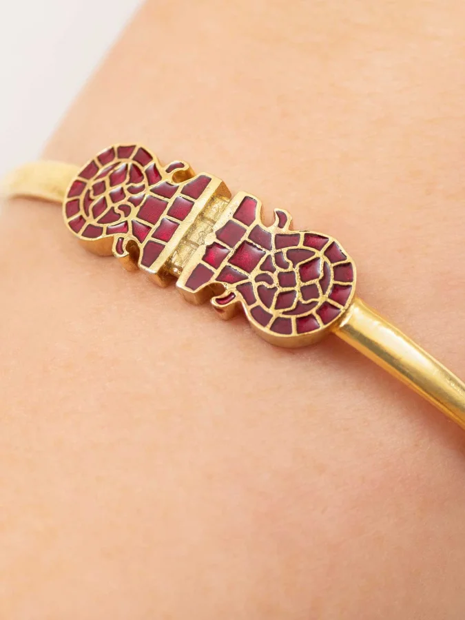 CHRONOS - Bracelet With Enamel 2