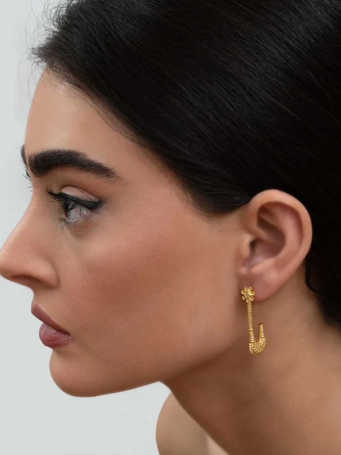 CHRONOS - Earrings With Roses 2