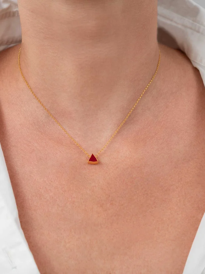 CHRONOS - გულსაკიდი მინანქრით 2