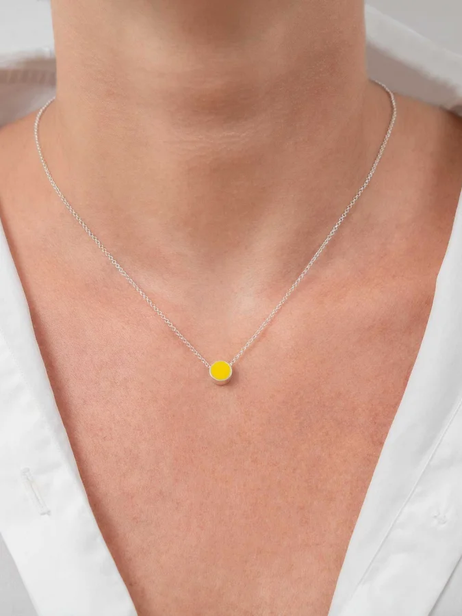 CHRONOS - გულსაკიდი მინანქრით 2