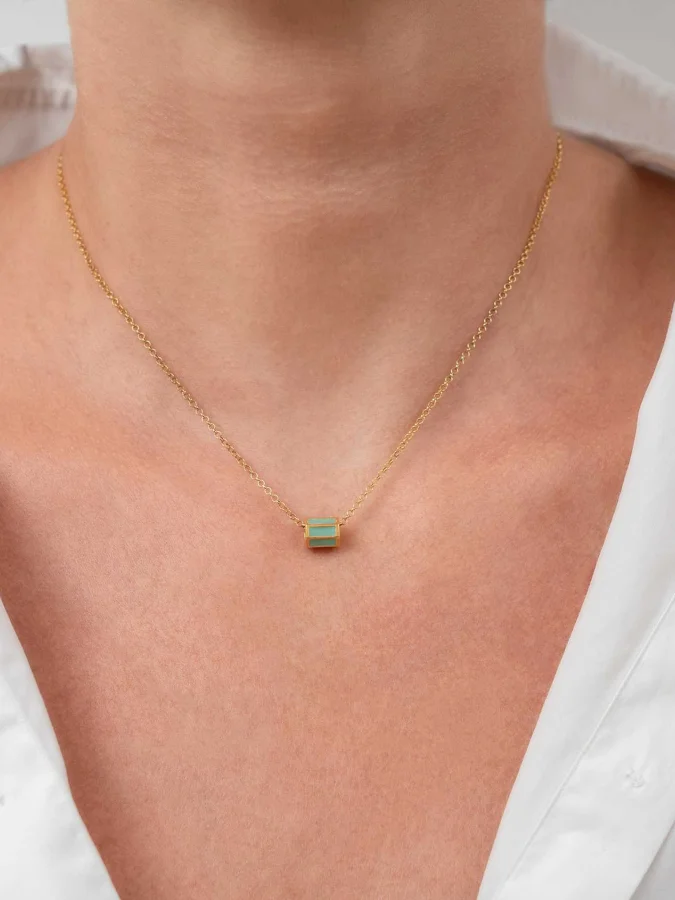 CHRONOS - გულსაკიდი მინანქრით 2