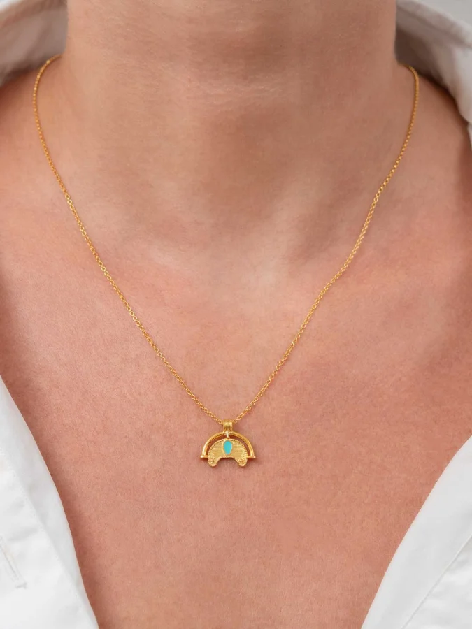 CHRONOS - გულსაკიდი მინანქრით 2