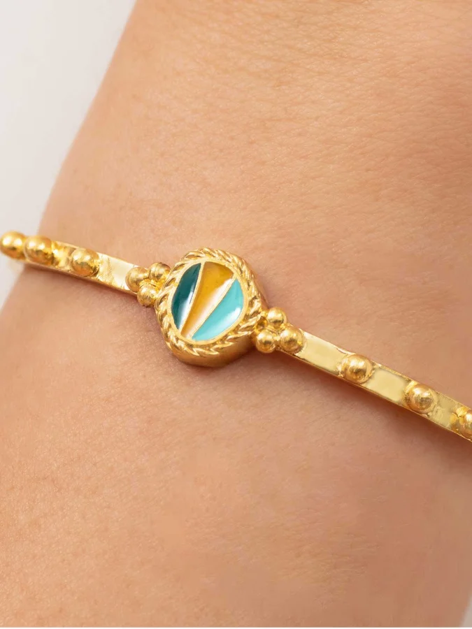 CHRONOS - Bracelet With Enamel 2