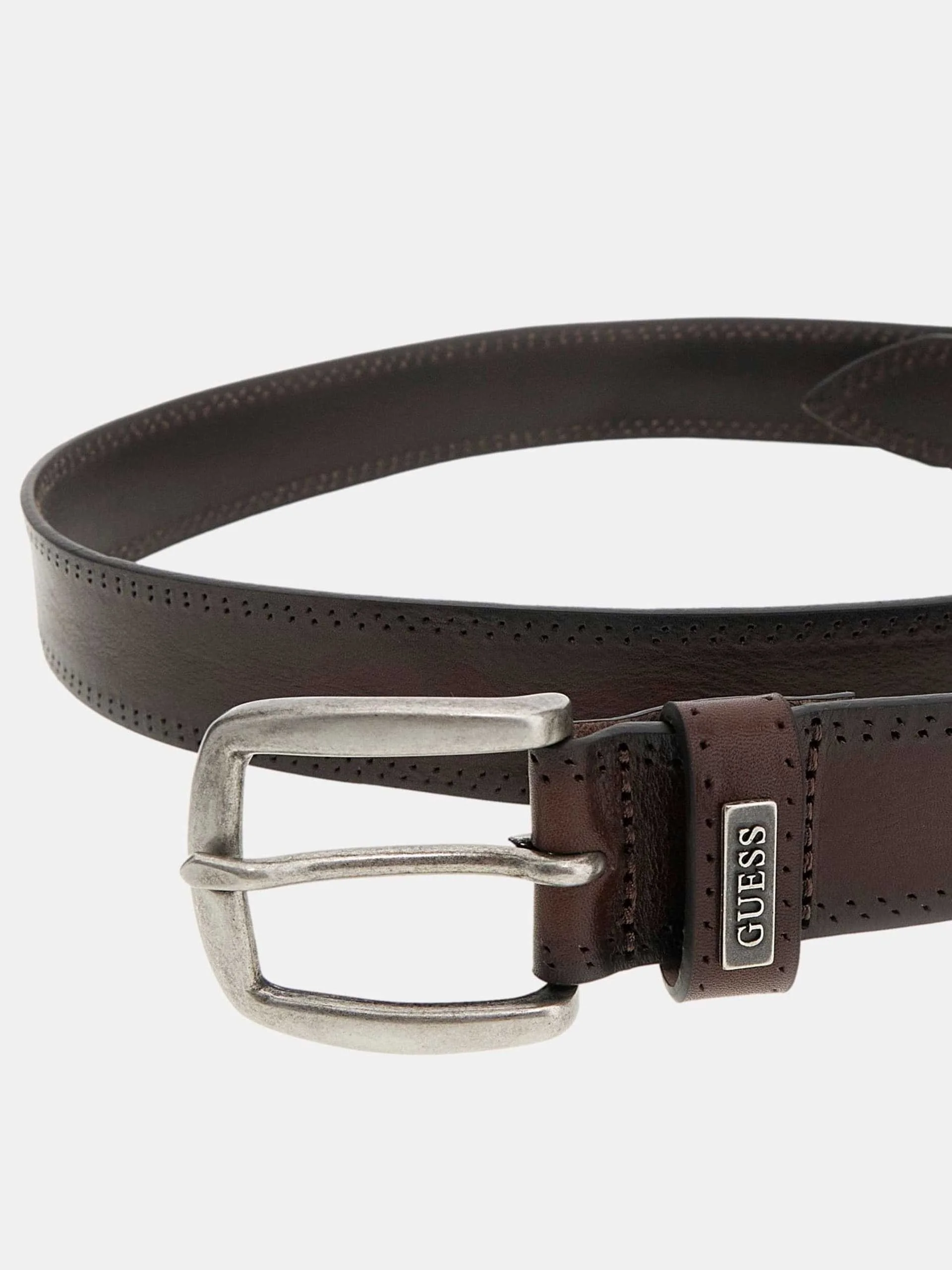 GUESS - TEXTURED LEATHER BELT GUESS - TEXTURED LEATHER BELT