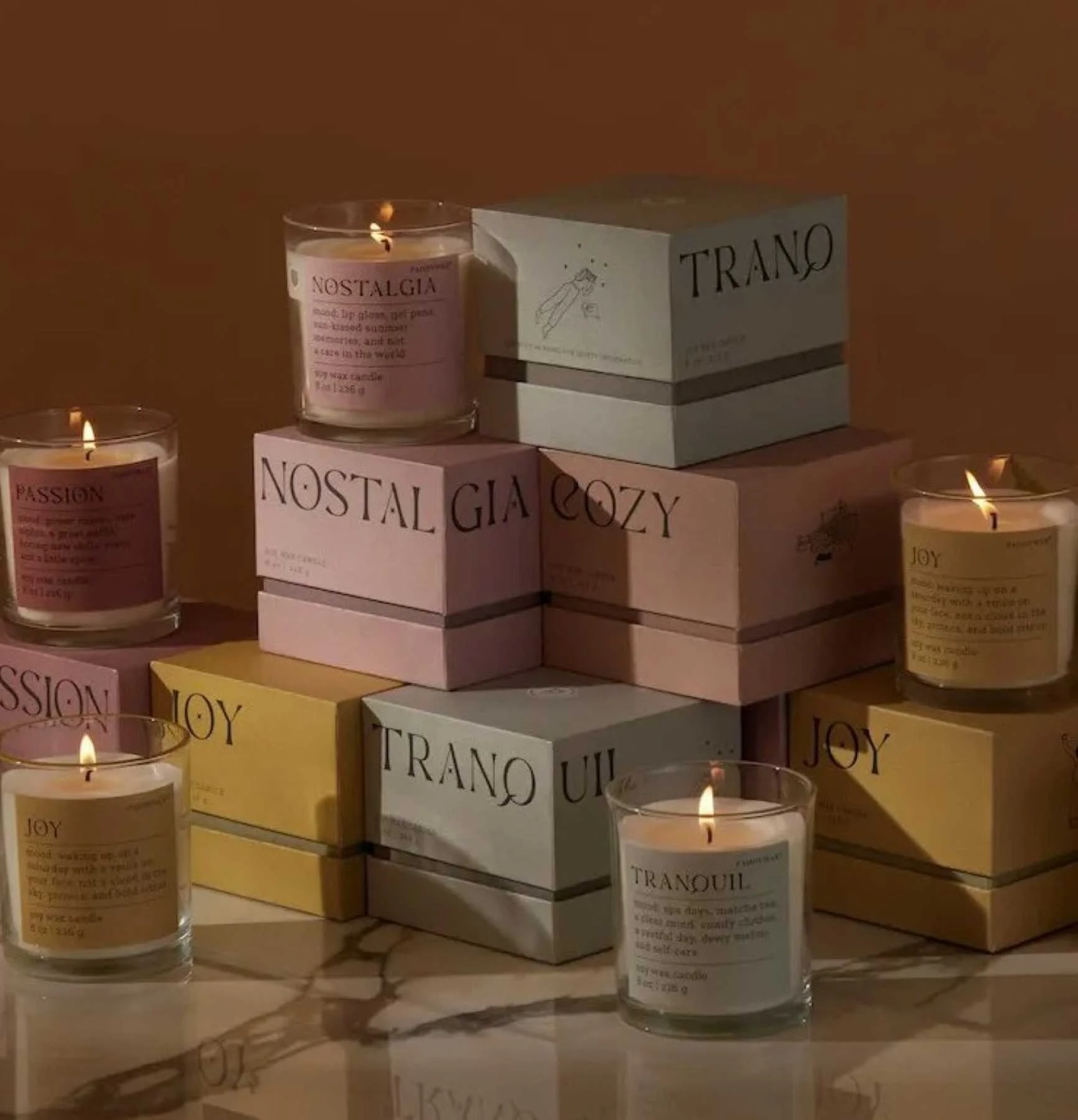 *Mood Candle 8 oz./226g Joy - Misted... *Mood Candle 8 oz./226g Joy - Misted...