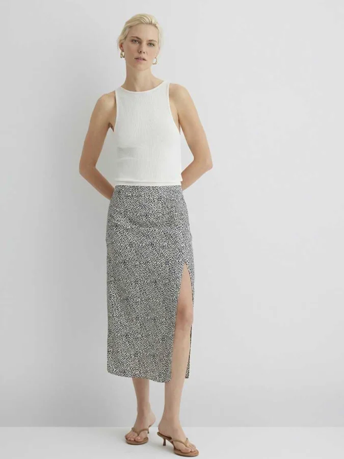 Mavi - WOVEN MIDI SKIRT 2