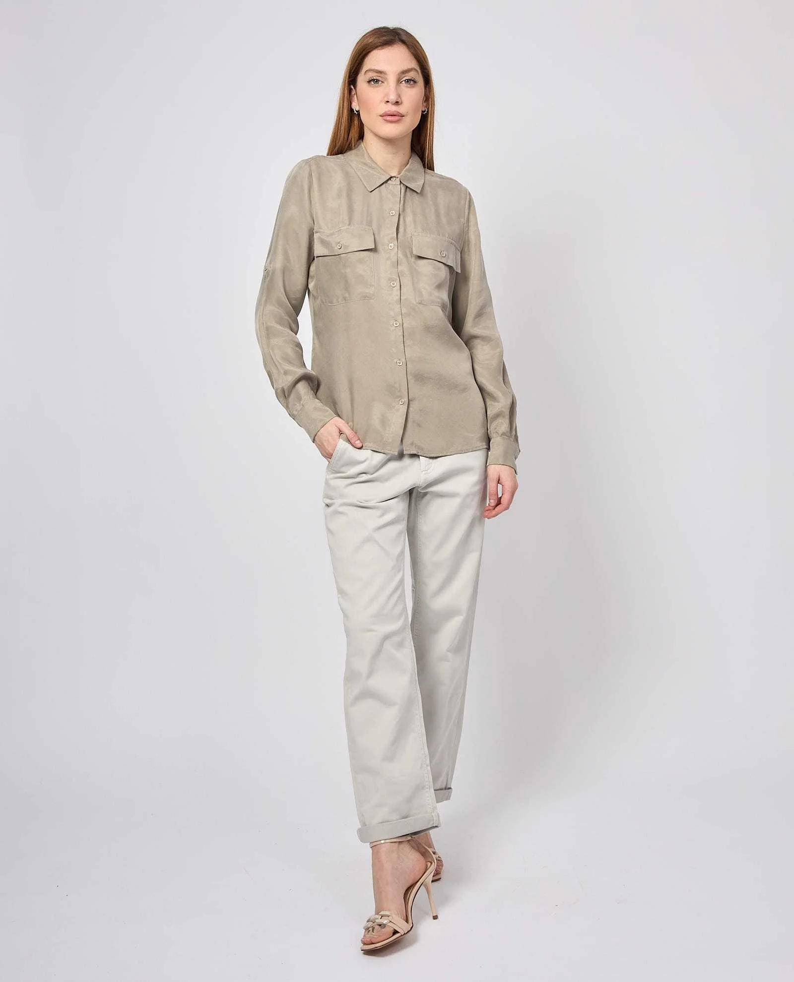 GUESS - ENORA EQUIPMENT SHIRT GUESS - ENORA EQUIPMENT SHIRT