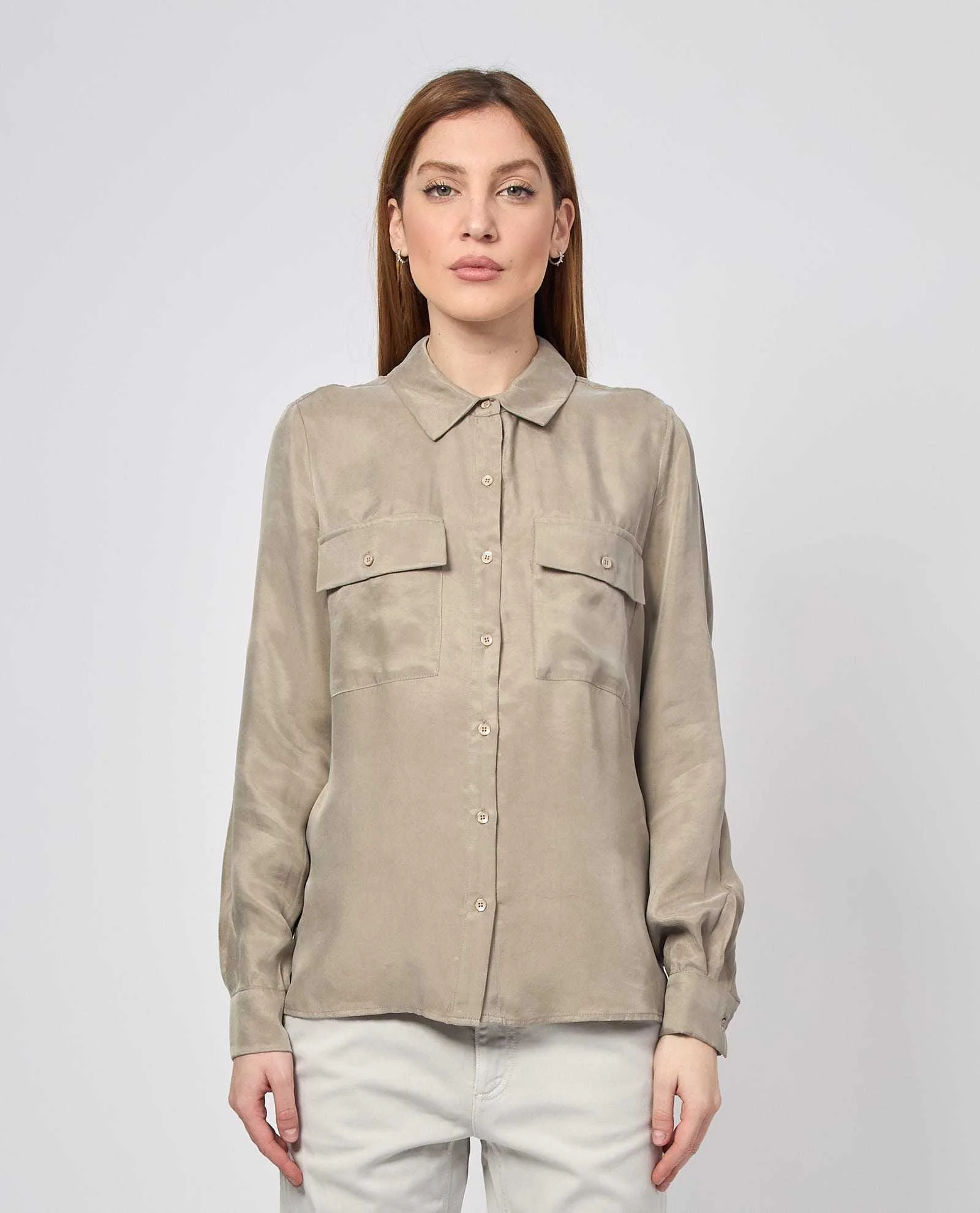 GUESS - ENORA EQUIPMENT SHIRT GUESS - ENORA EQUIPMENT SHIRT