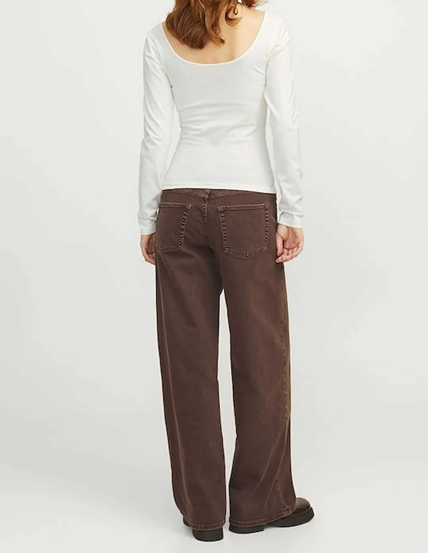 JJXX - JXGIGI STR LS WIDE NECK TEE JRS JJXX - JXGIGI STR LS WIDE NECK TEE JRS