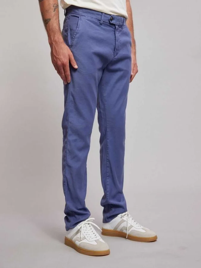 GANT - SLIM COT/LINEN CHINOS 2