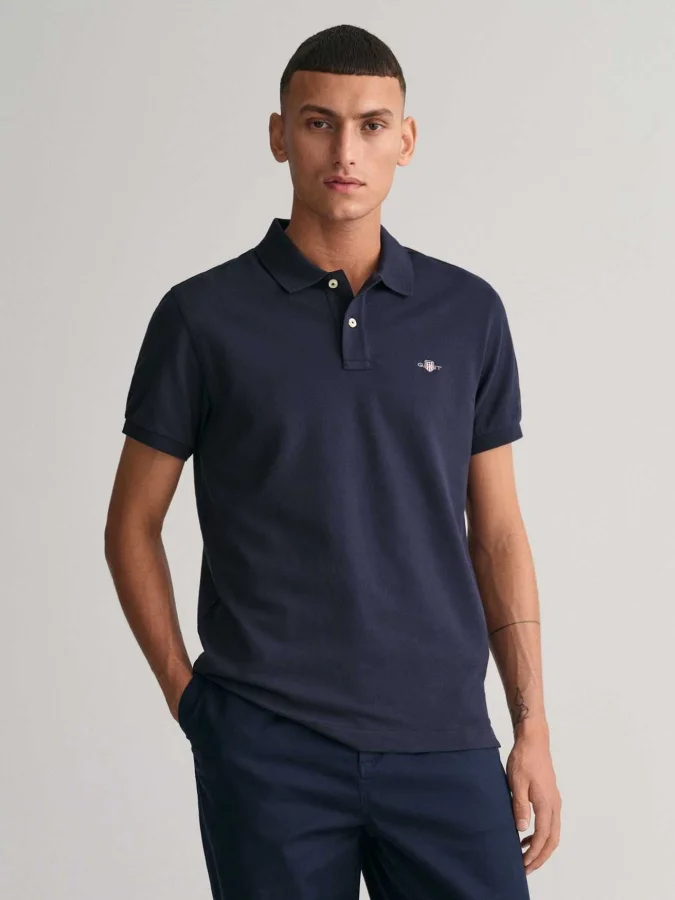 GANT - SLIM SHIELD SS PIQUE...
