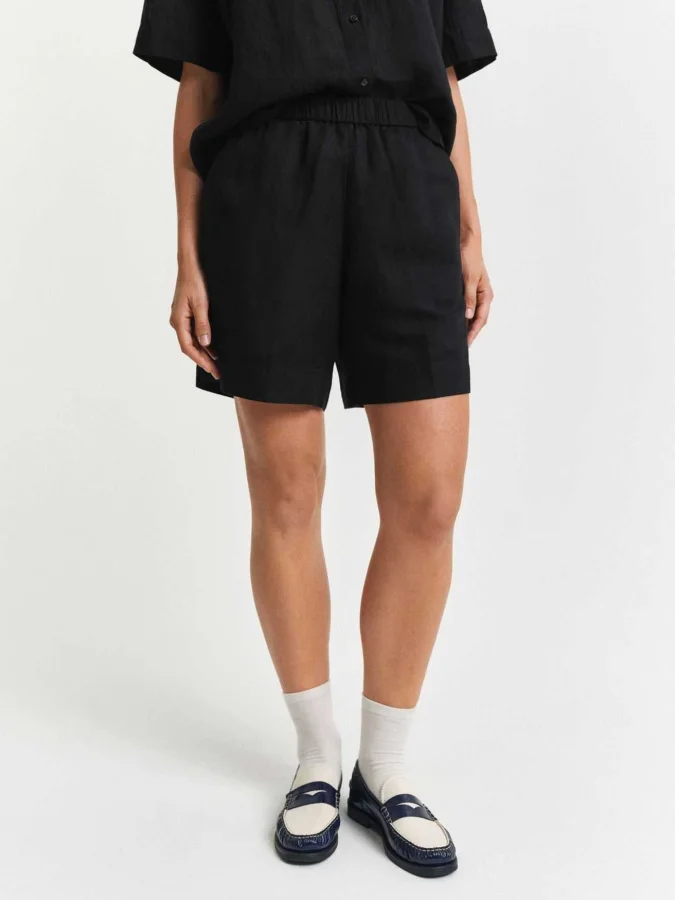 GANT - REL LINEN BLEND PULL...
