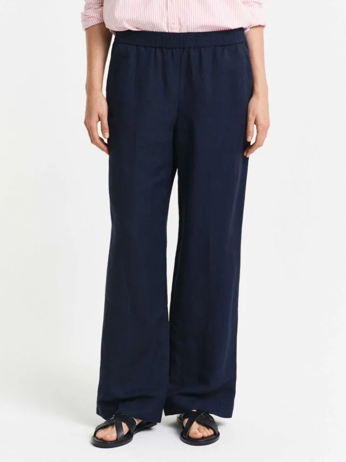 GANT - REL LINEN BLEND PULL...