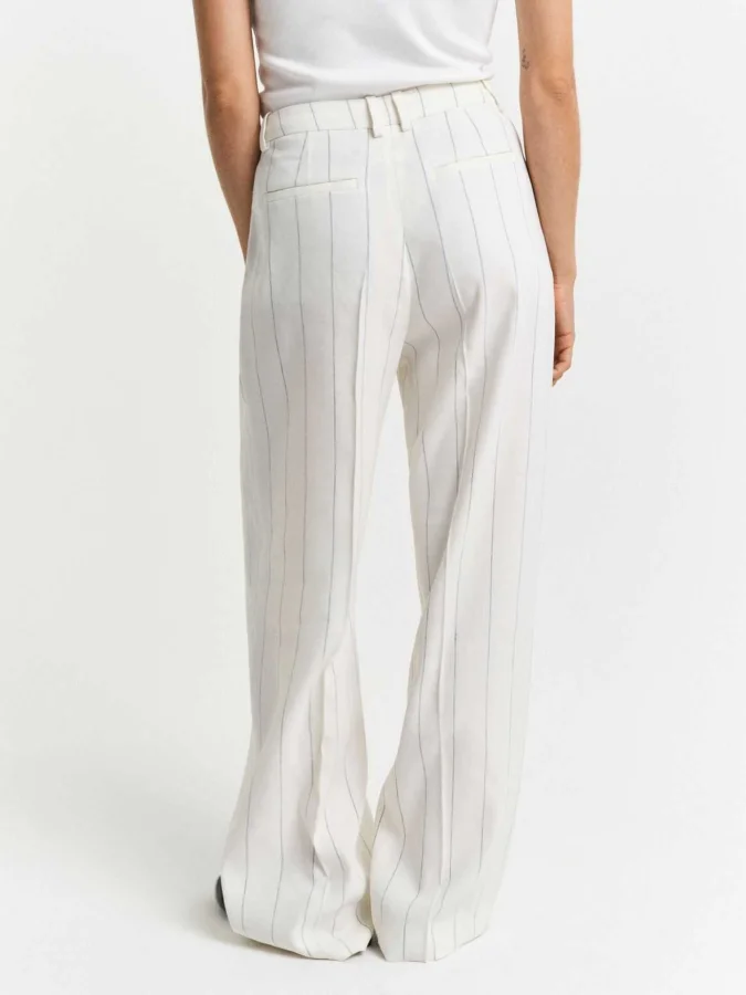 GANT - PINSTRIPE LINEN PANT 2