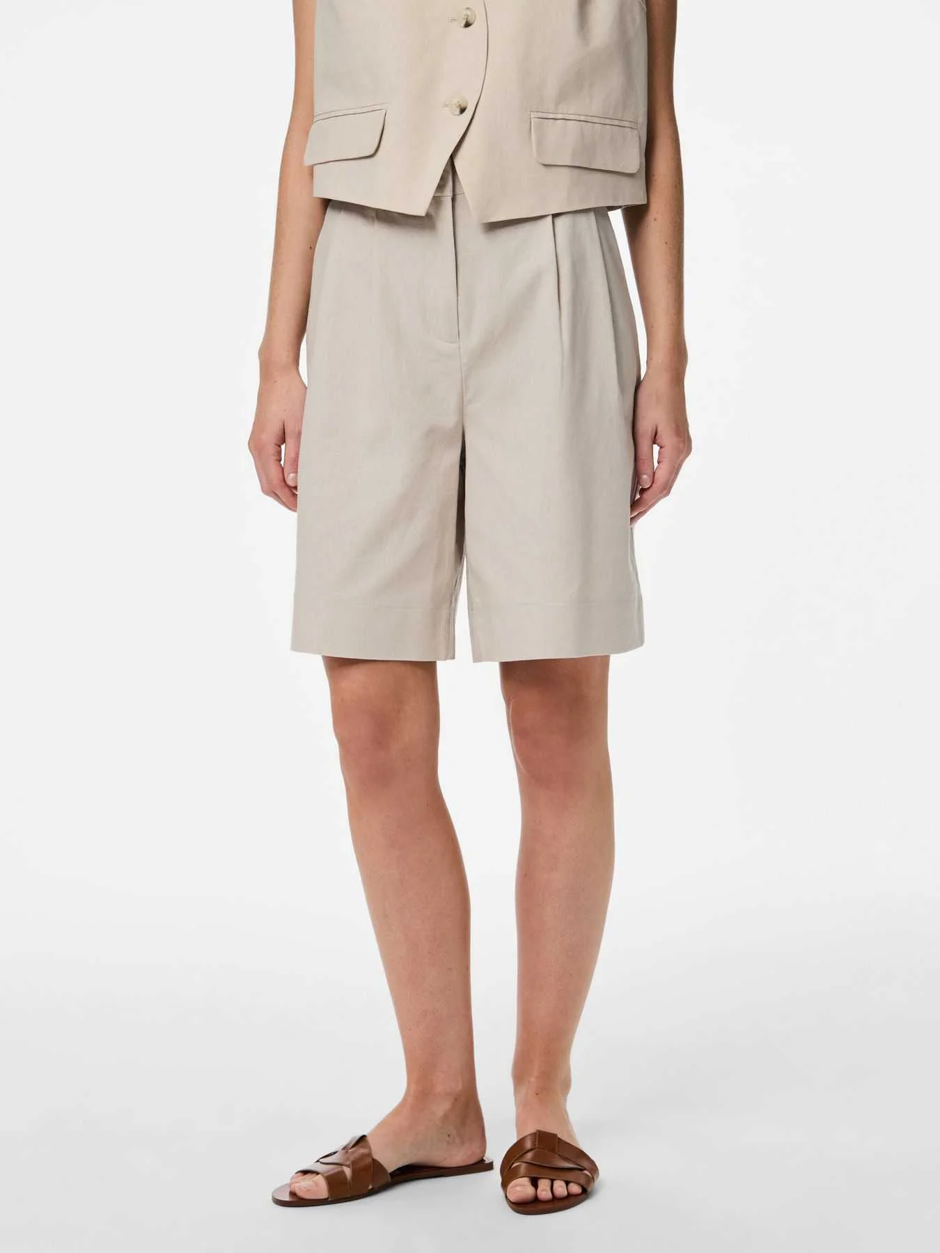 Pieces - PCTIKI HW BERMUDA SHORTS Pieces - PCTIKI HW BERMUDA SHORTS