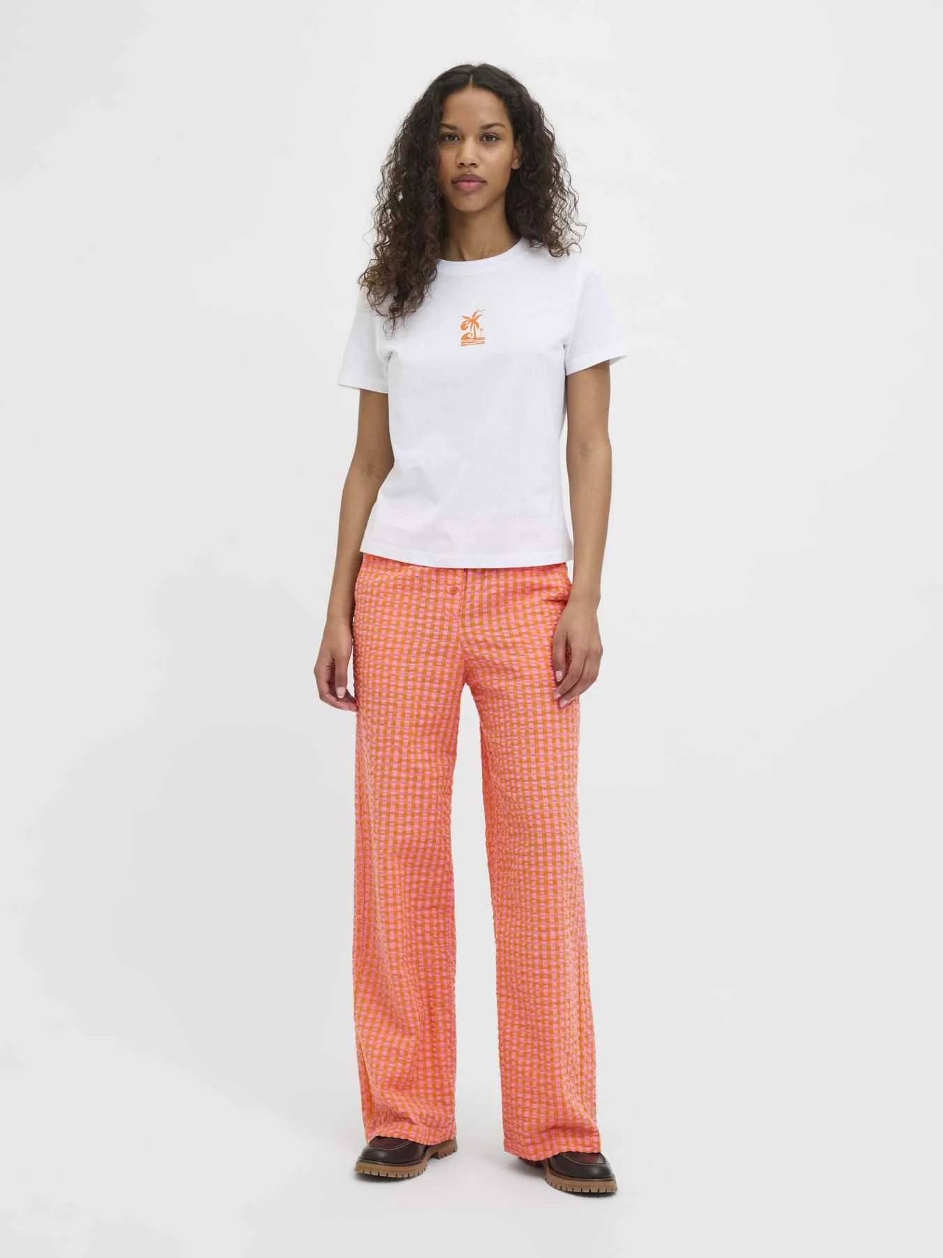 JJXX - JXPETRA SEERSUCKER HW PANT WVN JJXX - JXPETRA SEERSUCKER HW PANT WVN