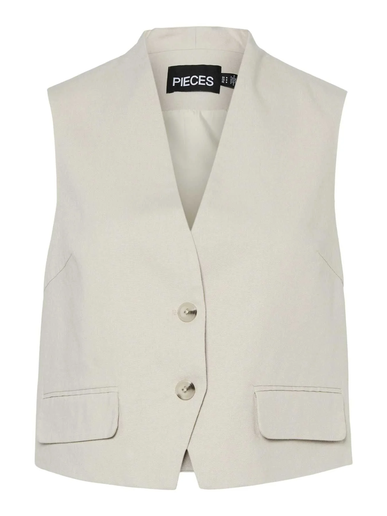 Pieces - PCTIKI WAIST COAT Pieces - PCTIKI WAIST COAT