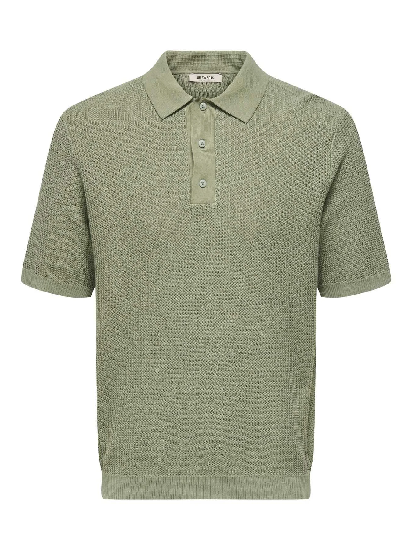 ONLY & SONS - ONSKIETH RLX SS POLO KNIT ONLY & SONS - ONSKIETH RLX SS POLO KNIT