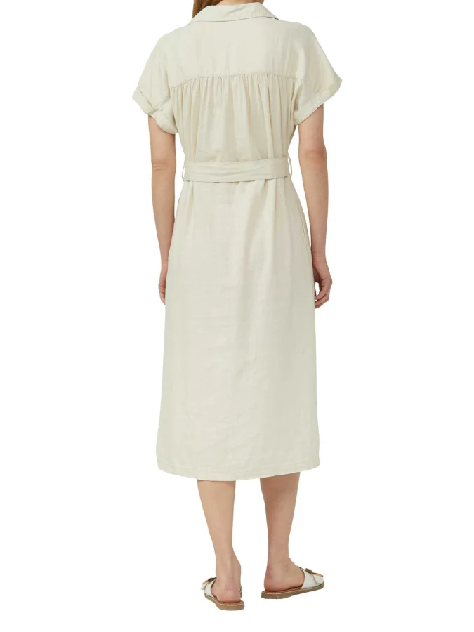 s.Oliver - Linen-blend midi... 2