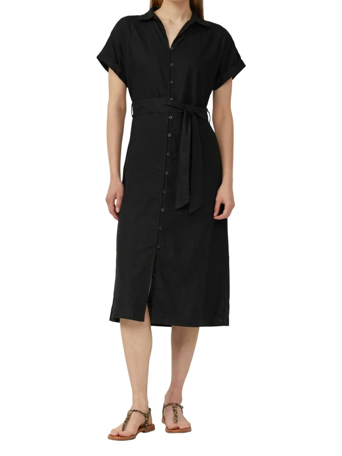 s.Oliver - Linen-blend midi...
