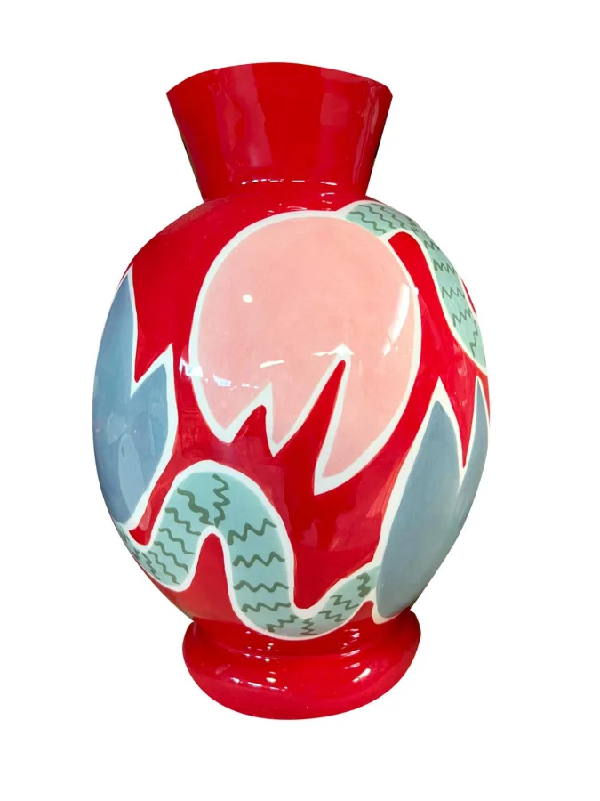LAETITIA ROUGET - Red Vase,... 2