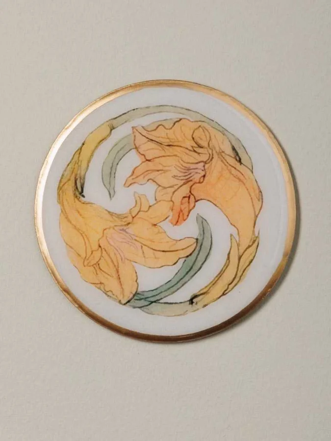 Chehoma - Coaster, 10 CM, 4pcs 2